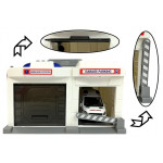 Záchranárska stanica - stanica, mikrofón, reproduktor